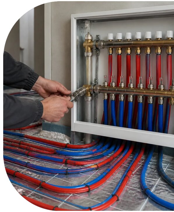 Монтаж отопления: сшитый полиэтилен в Лыткарине от 512 р. | АПаруса-Лтк
