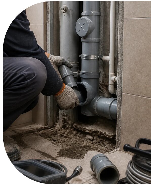 Ремонт внутренней канализации в Лыткарине от 5122 р. | АПаруса-Лтк